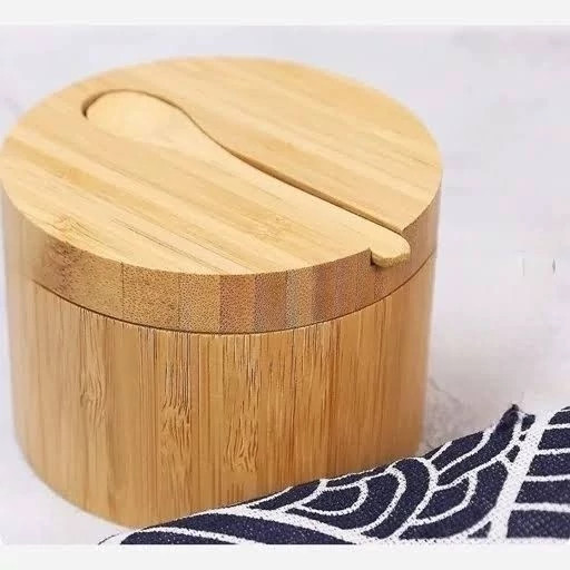 بانکه درب مگنتی قاشق دار بامبو وارداتی